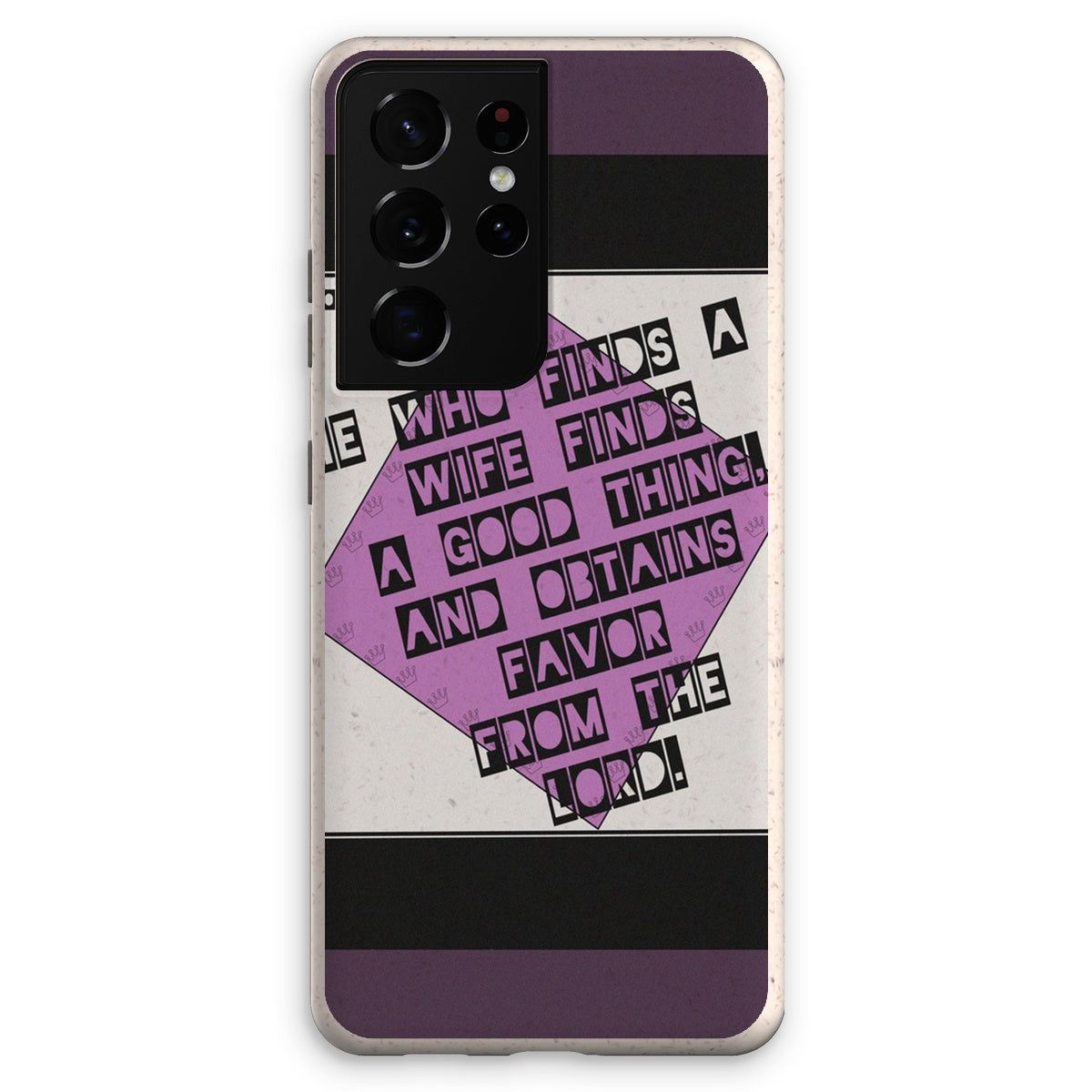 His Proverbs 18:22 Retro Eco Phone Case