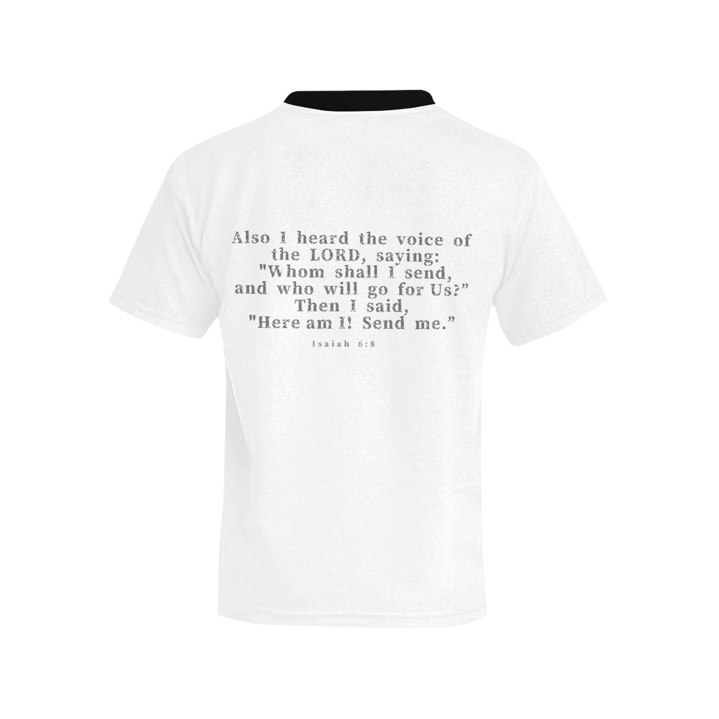 Youth Boy Isaiah 6:8 Covered T-Shirt