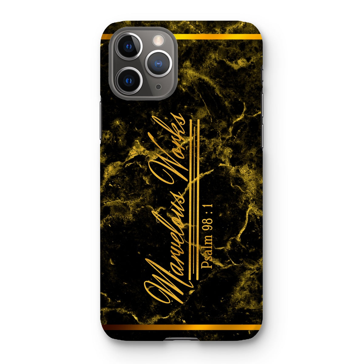 Marvelous Works || Psalm 98 Snap Phone Case
