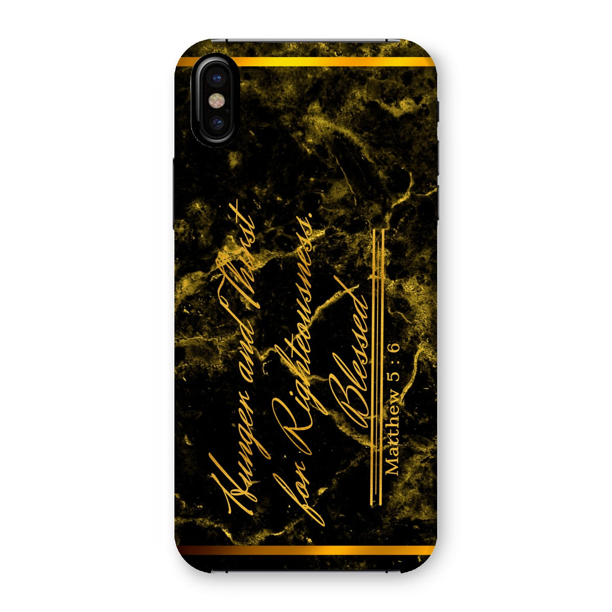 Hunger and Thirst for Righteousness || Matthew 5:6 Snap Phone Case