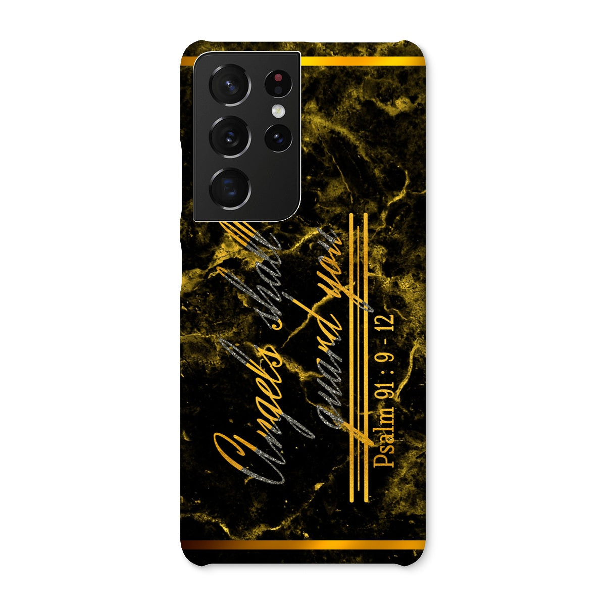 Angels Shall Guard You || Psalm 91:9-12 Snap Phone Case