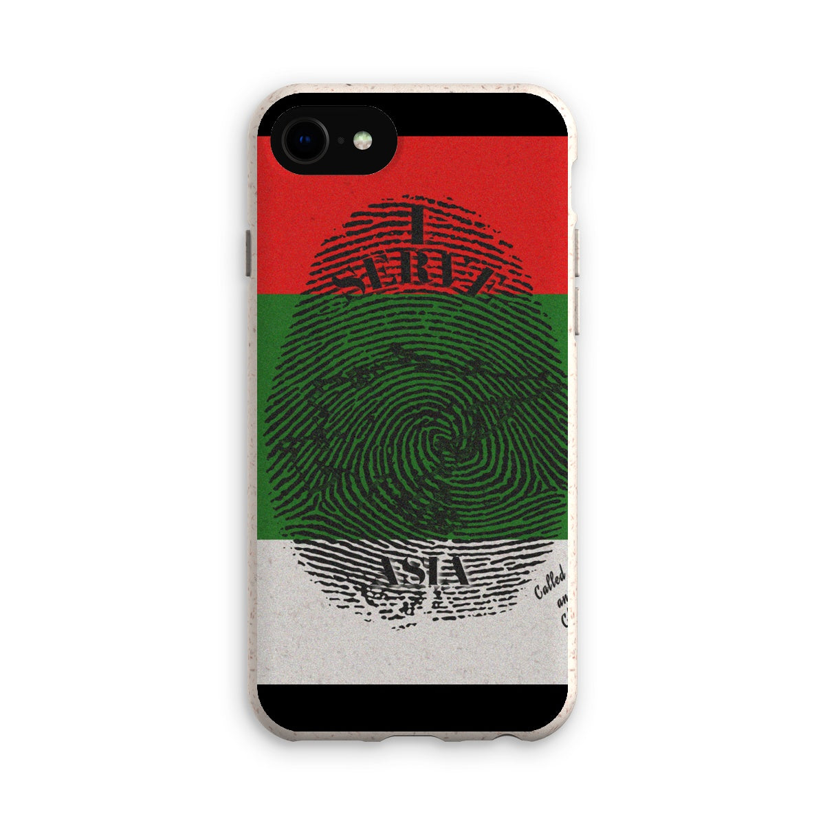 I Serve Asia Fingerprint Eco Phone Case