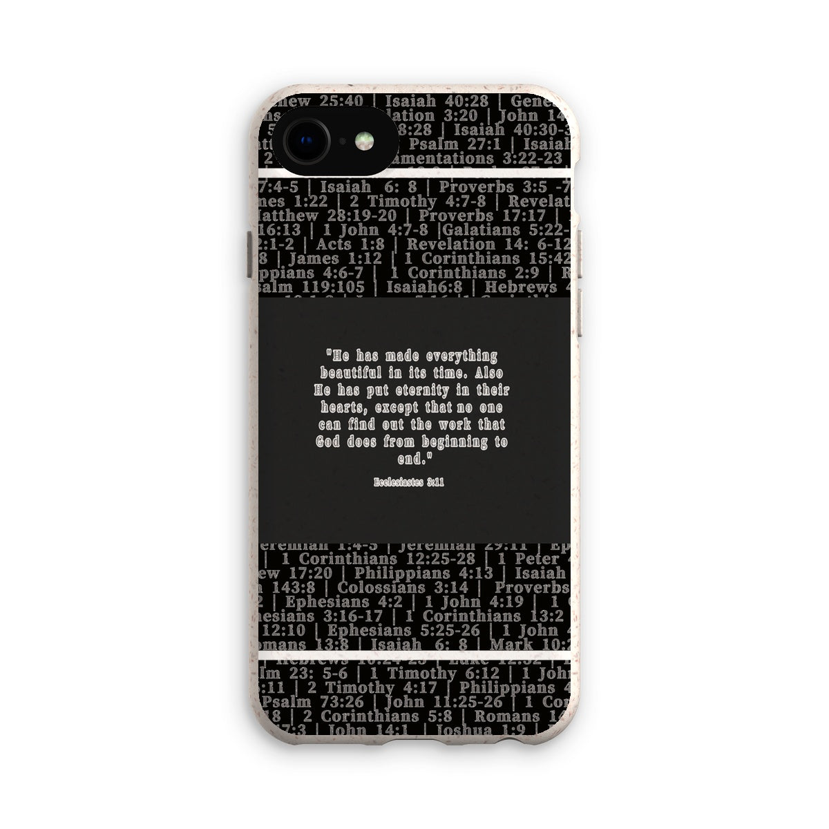 Ecclesiastes 3:11 Verse Eco Phone Case