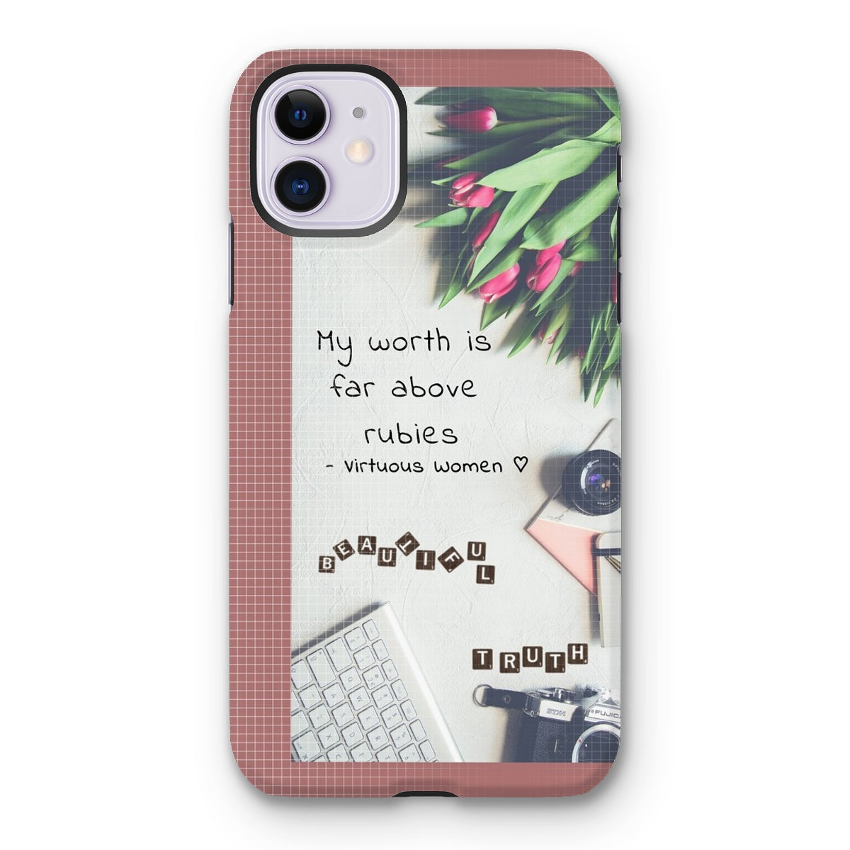 English || Virtuous Woman Tough Phone Case