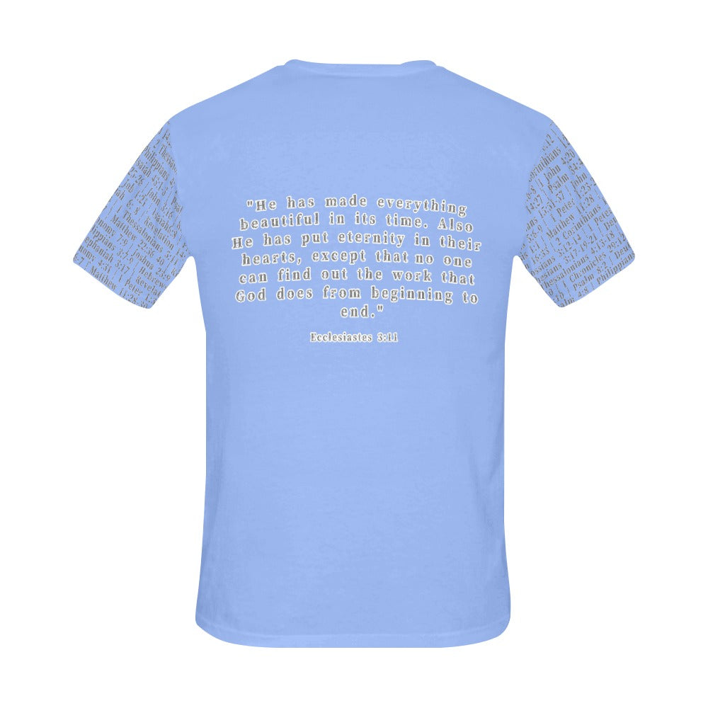 Adult Unisex Ecclesiastes 3:11 D.H.W. Jersey Tee