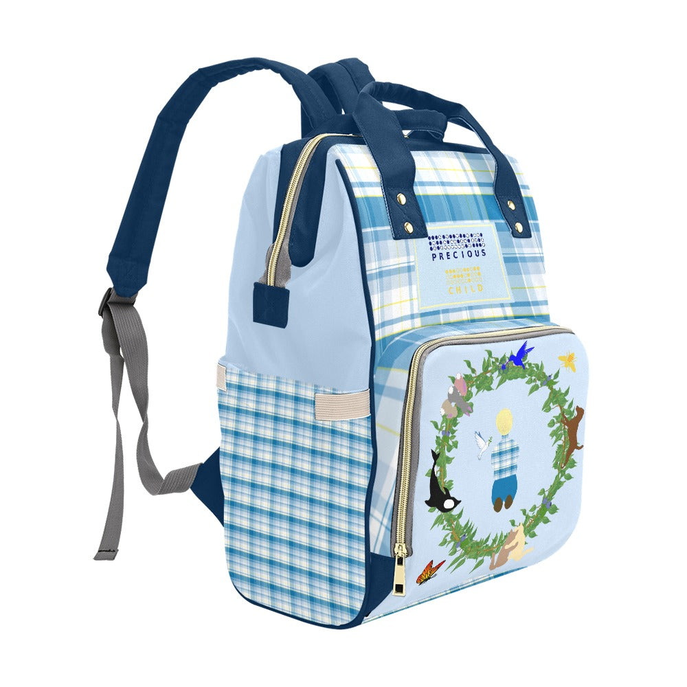 Braille || Precious Child Mommy & Daddy Diaper Backpack