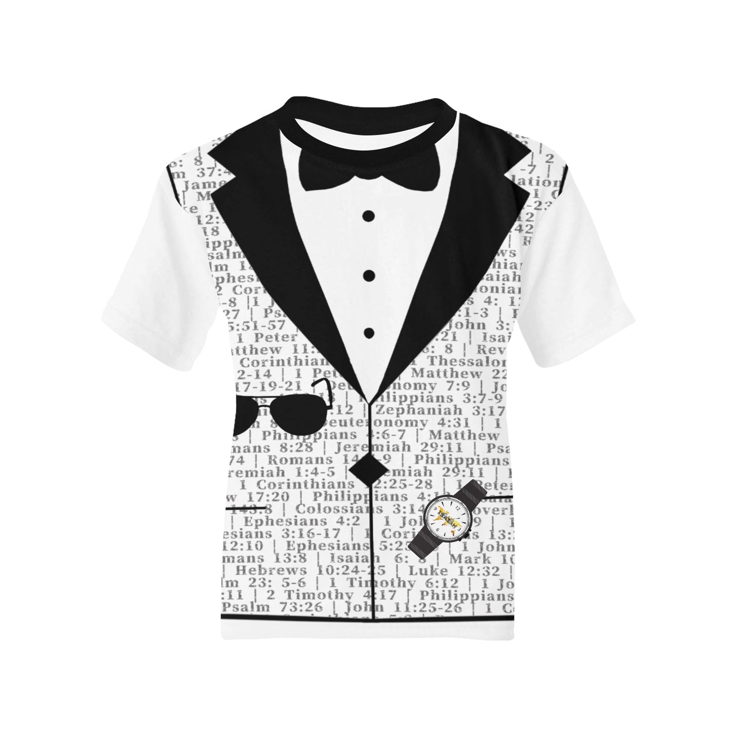 Youth Boy Isaiah 6:8 Covered T-Shirt
