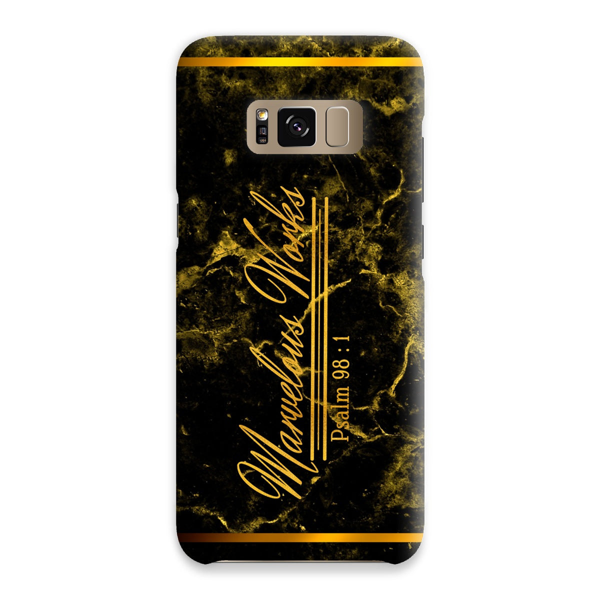 Marvelous Works || Psalm 98 Snap Phone Case