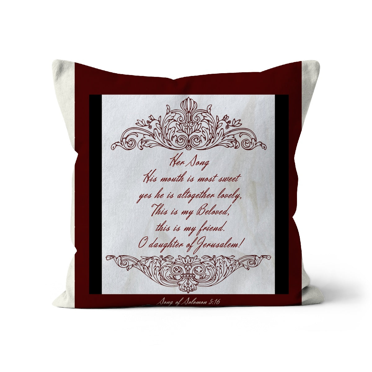 Her Song of Solomon Cushion
