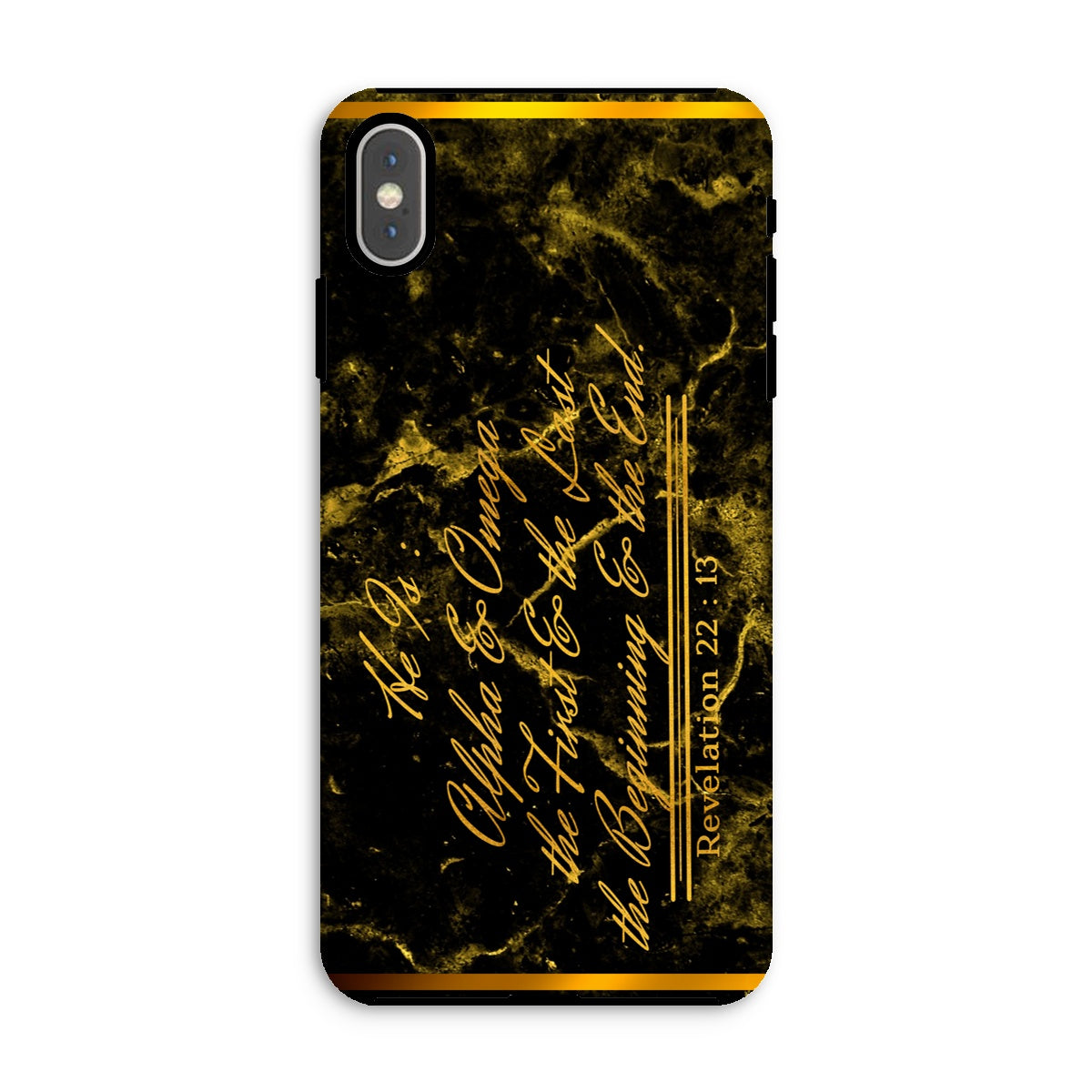 Alpha & Omega || Revelation 22:13 Tough Phone Case