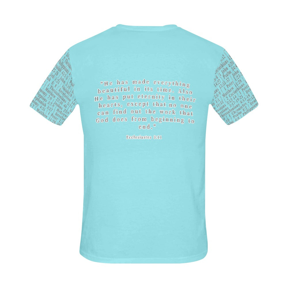 Adult Unisex Ecclesiastes 3:11 D.H.W. Jersey Tee