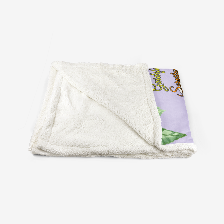 Girl's Love Like Jesus Soft Plush Blanket || Sheep