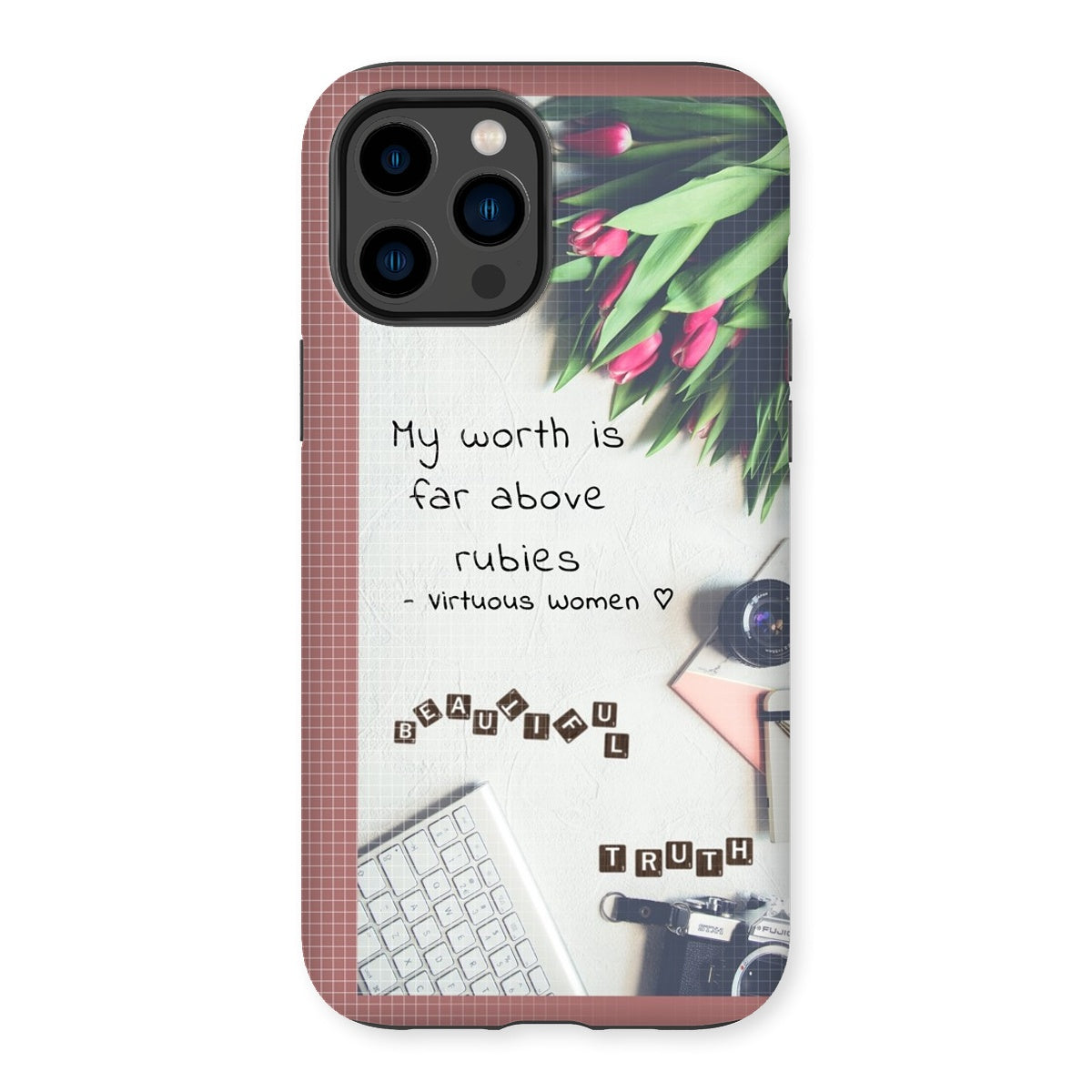 English || Virtuous Woman Tough Phone Case