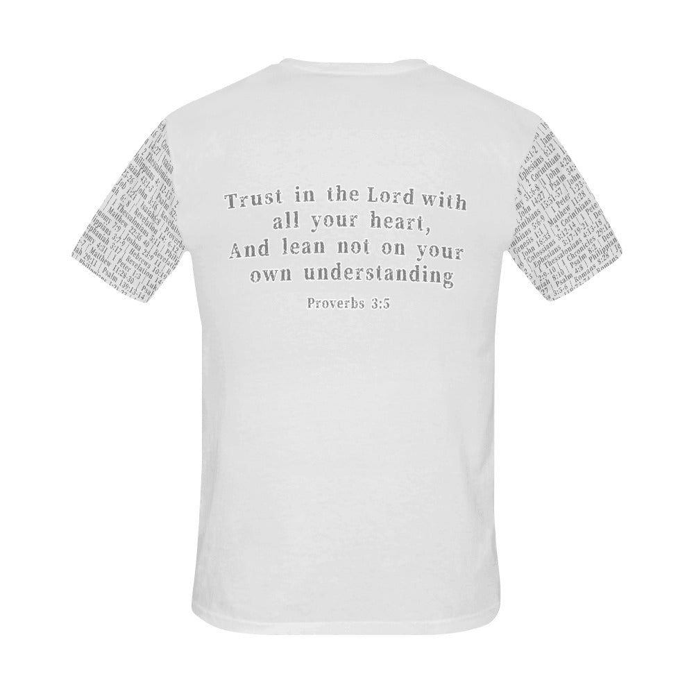Adult Unisex Proverbs 3:5 D.H.W. Jersey Tee