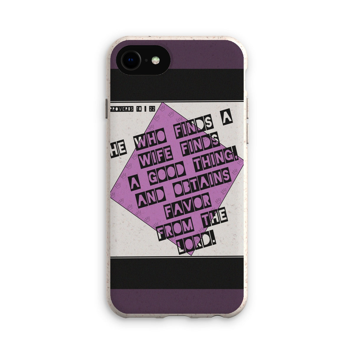 His Proverbs 18:22 Retro Eco Phone Case