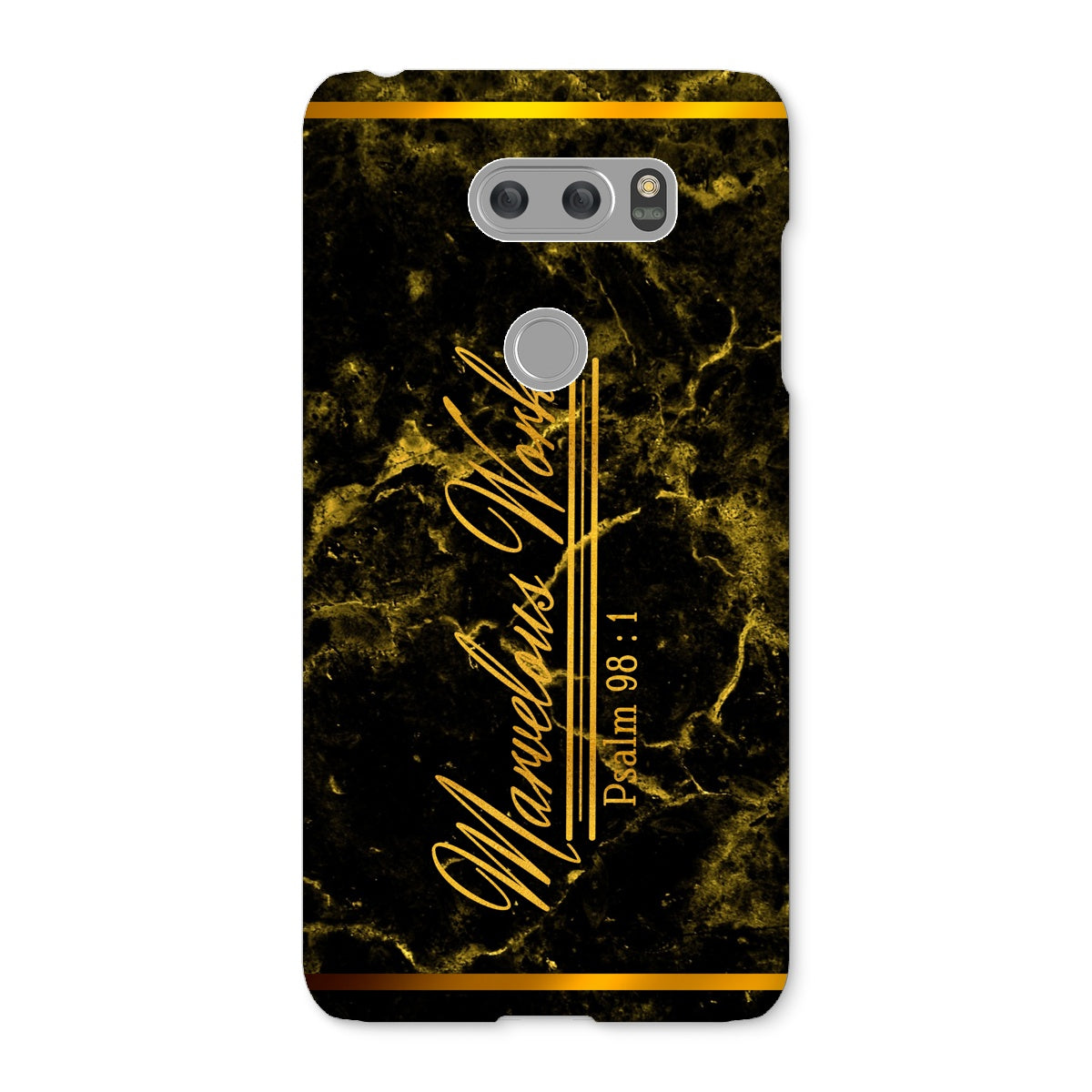 Marvelous Works || Psalm 98 Snap Phone Case