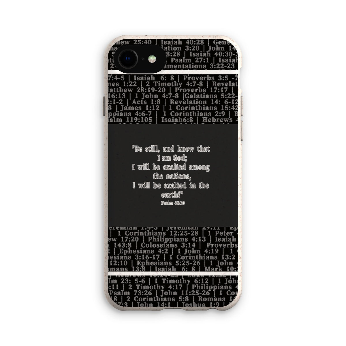 Psalm 46:10 Verse Eco Phone Case