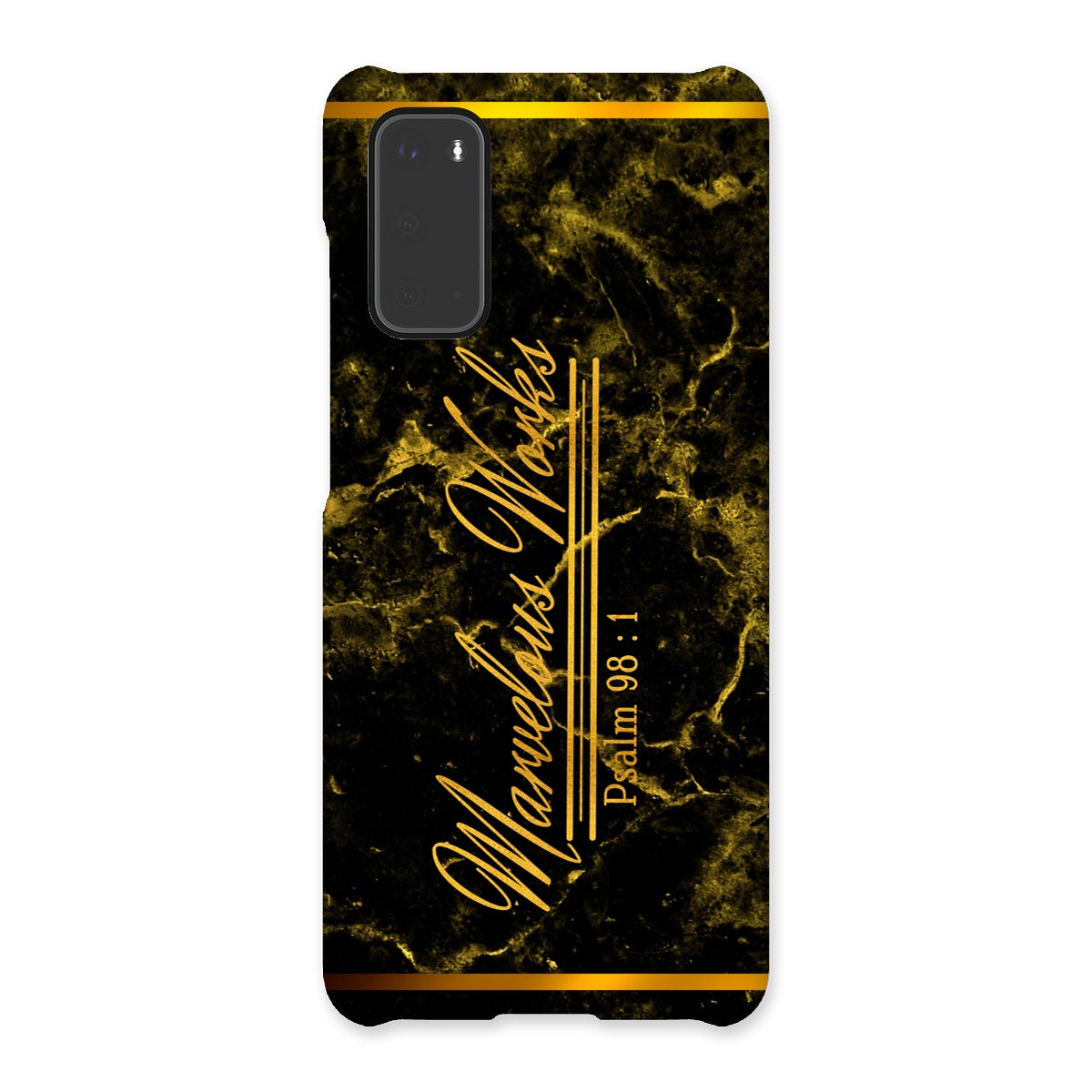 Marvelous Works || Psalm 98 Snap Phone Case
