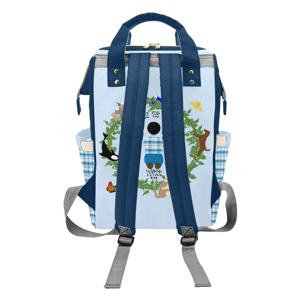 Braille || Precious Child Mommy & Daddy Diaper Backpack