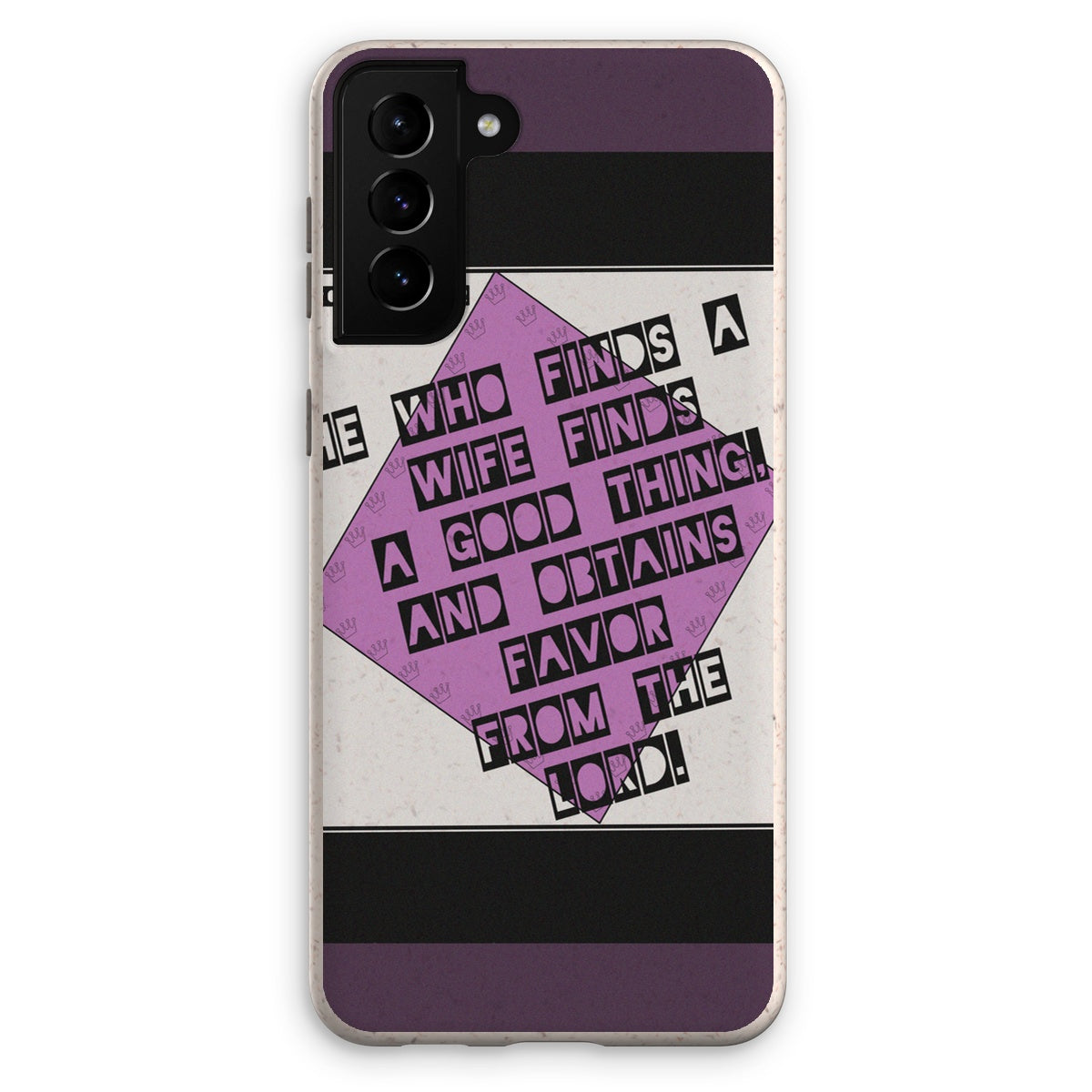 His Proverbs 18:22 Retro Eco Phone Case