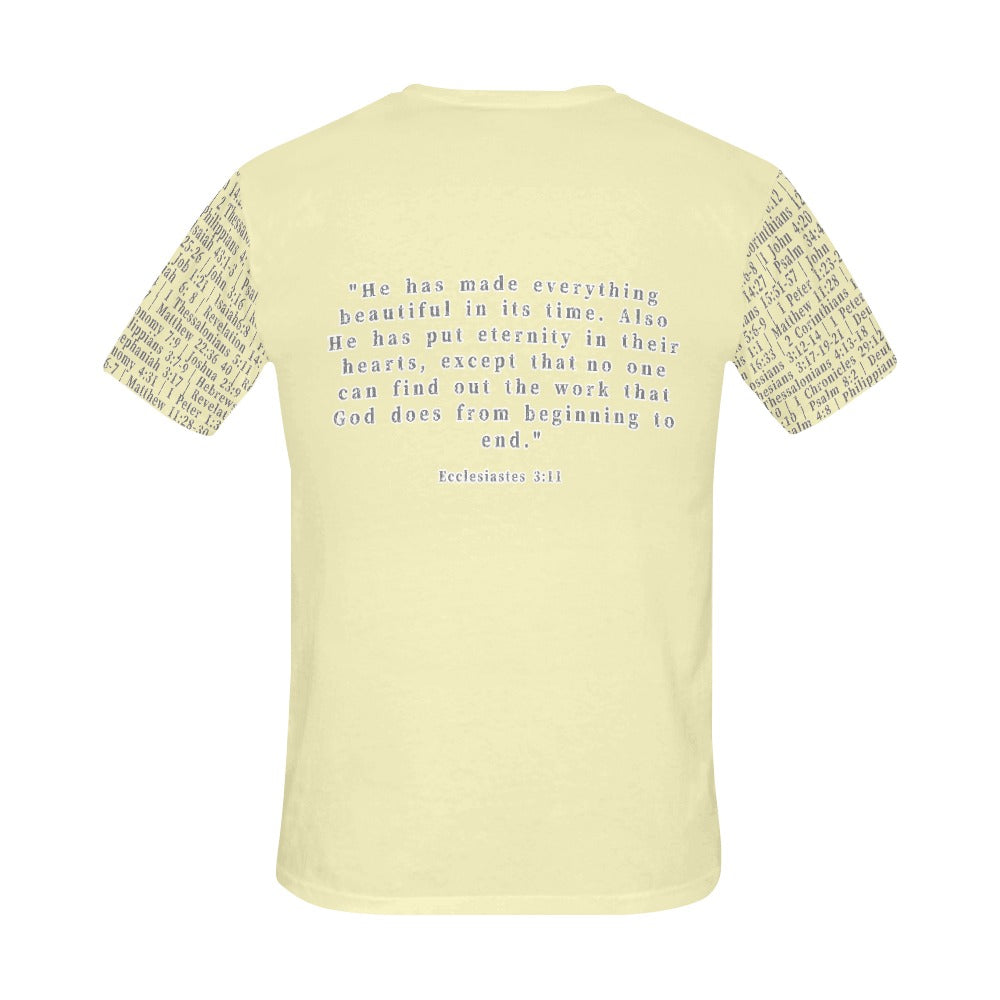 Adult Unisex Ecclesiastes 3:11 D.H.W. Jersey Tee