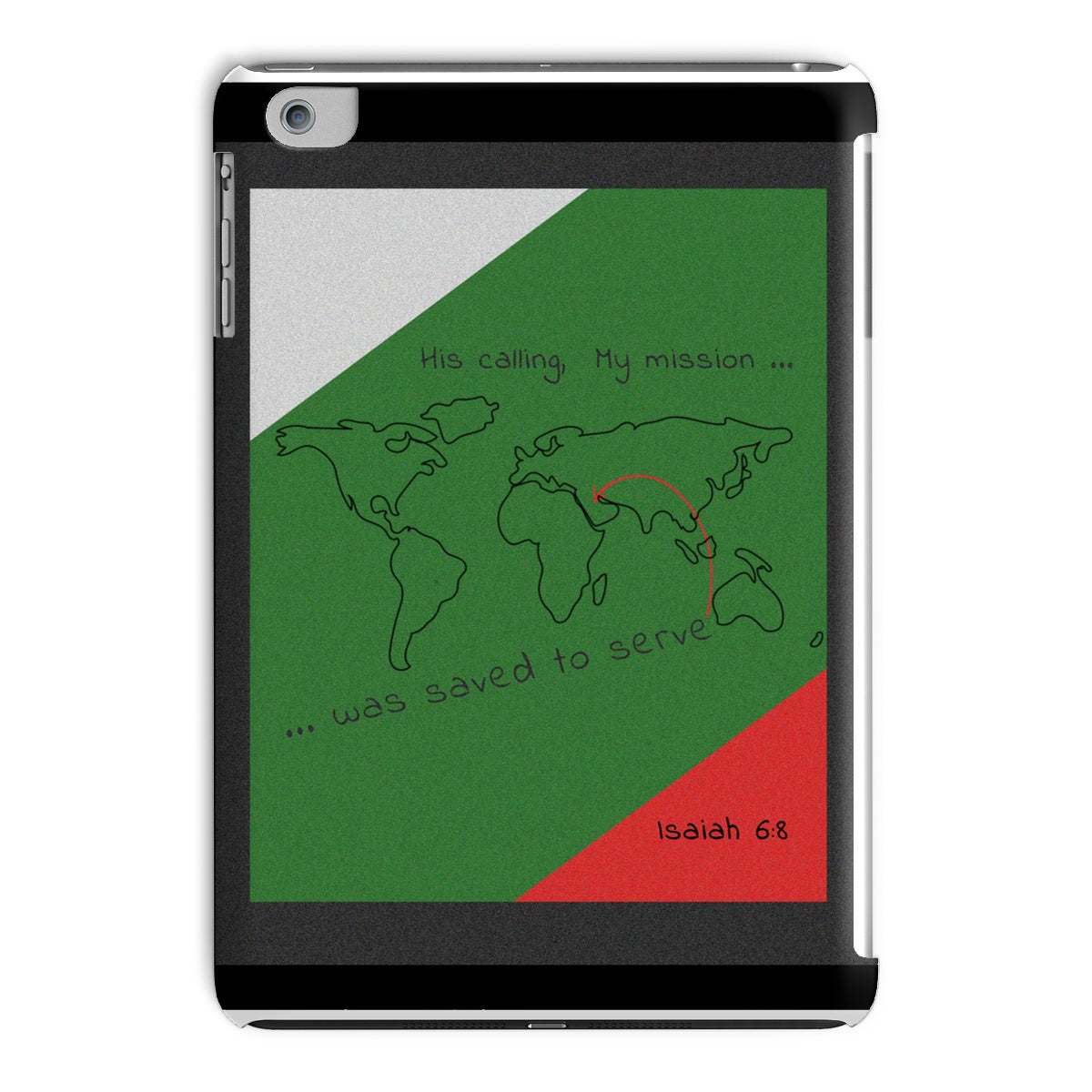 His Calling, My Mission Middle East iPad Case