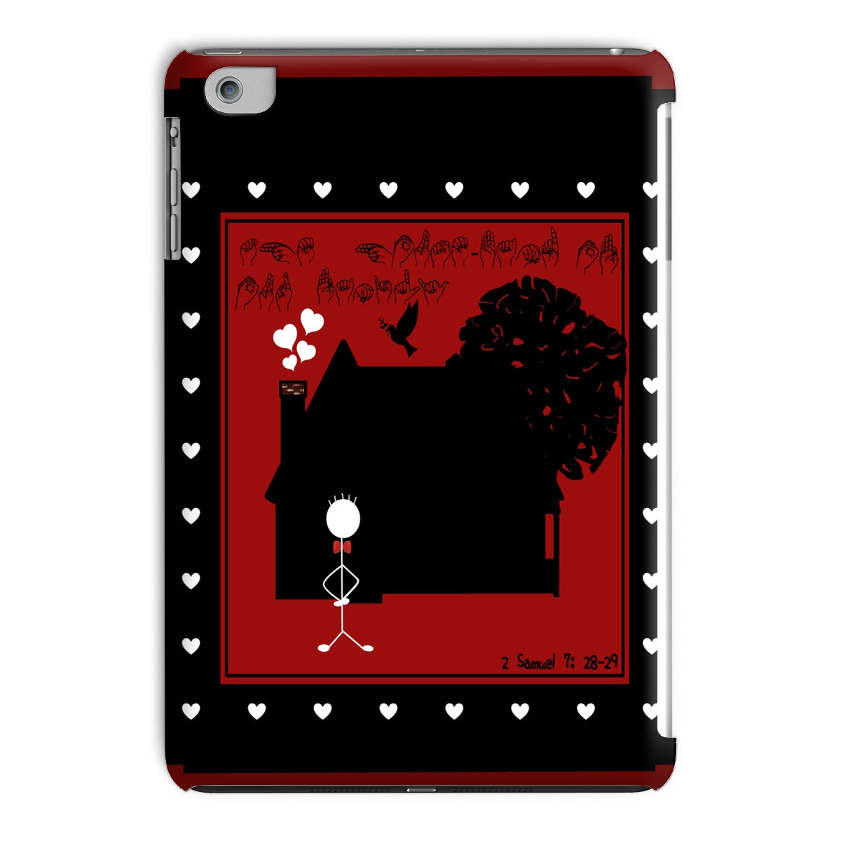 ASL || Dada's Family-Band iPad Case