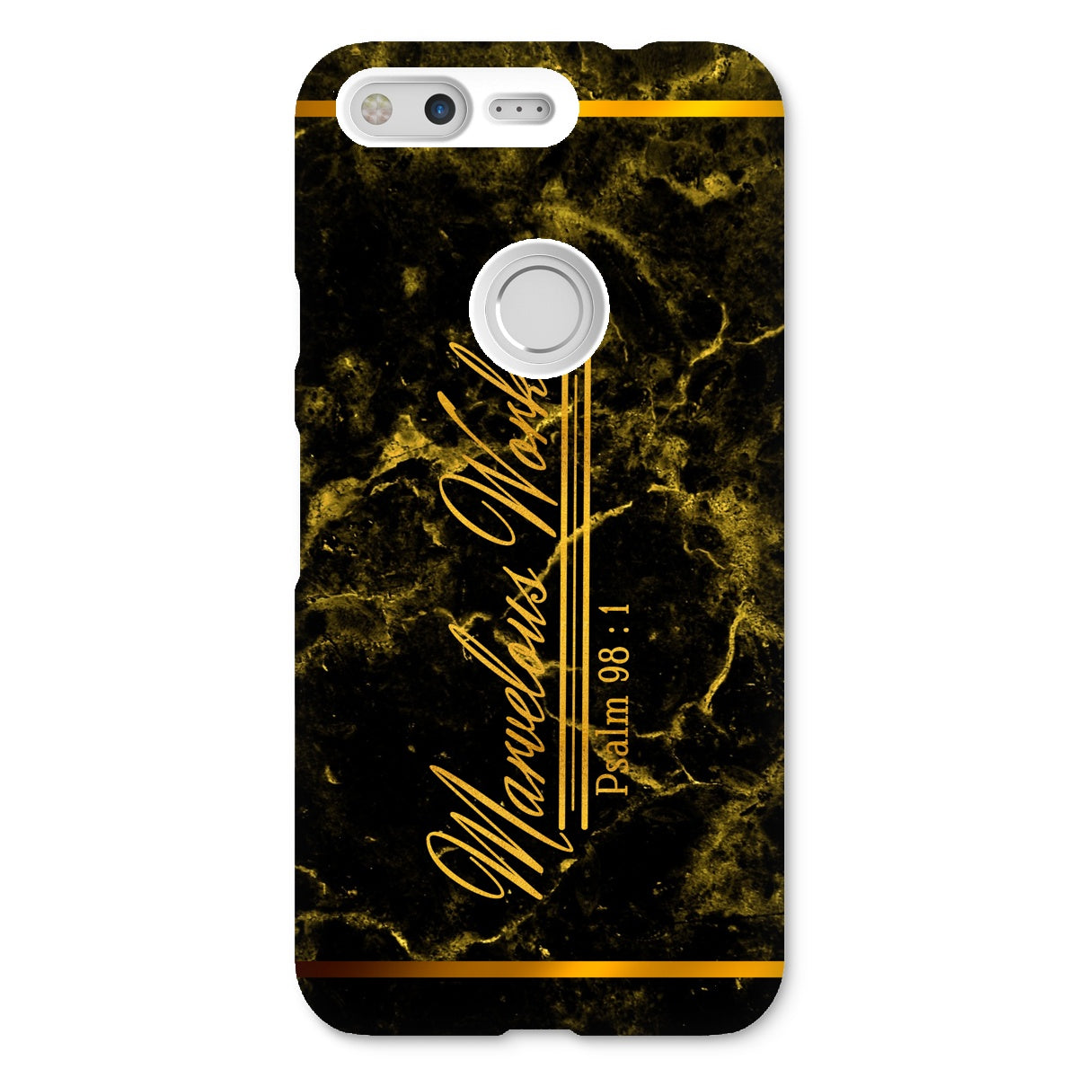 Marvelous Works || Psalm 98 Snap Phone Case