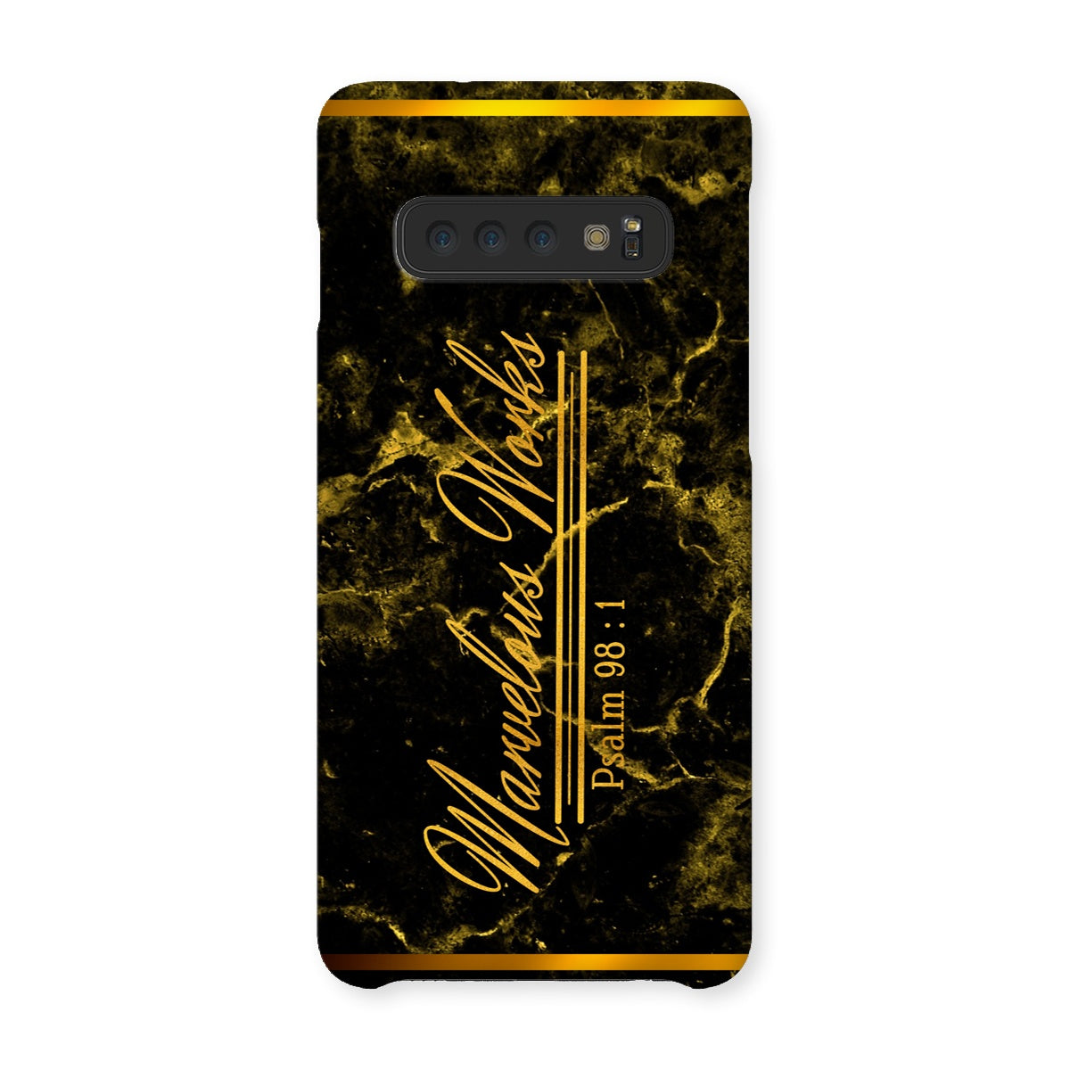 Marvelous Works || Psalm 98 Snap Phone Case