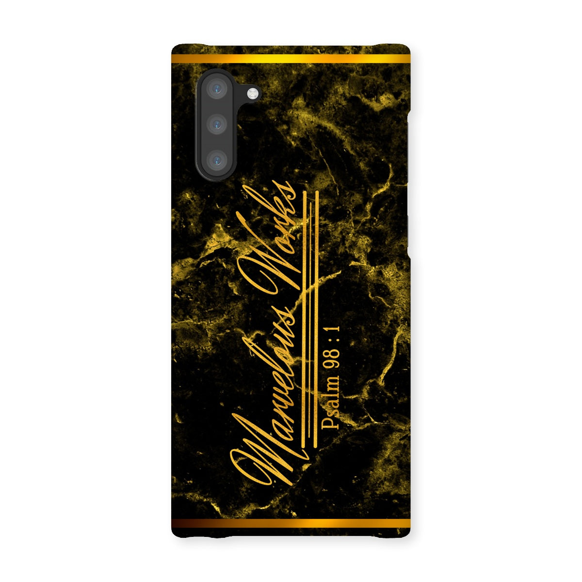 Marvelous Works || Psalm 98 Snap Phone Case