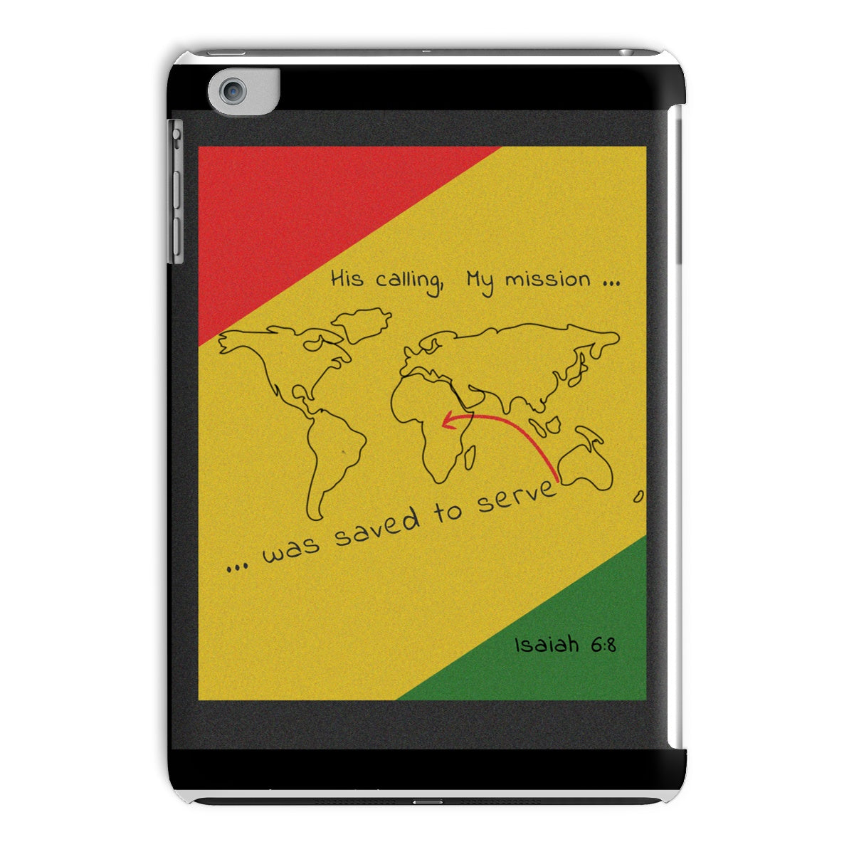 His Calling My Mission Africa iPad Case