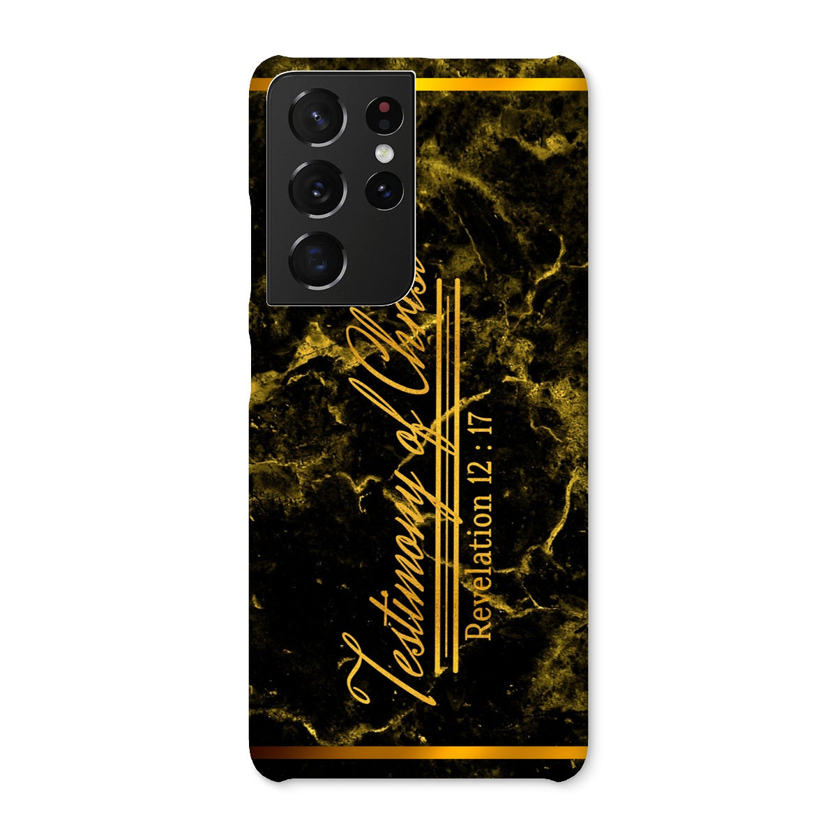 Testimony of Christ || Revelation 12:17 Snap Phone Case