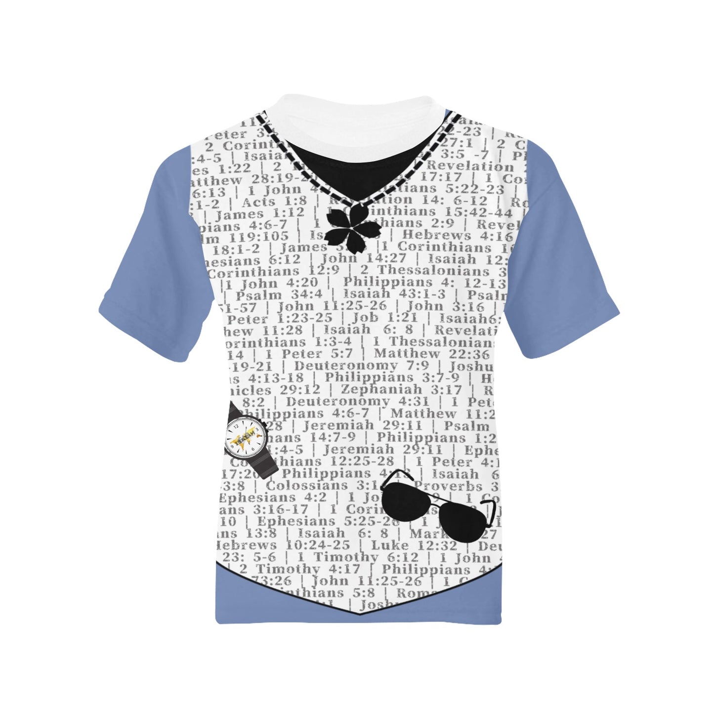 Youth Girl Isaiah 6:8 Covered T-Shirt