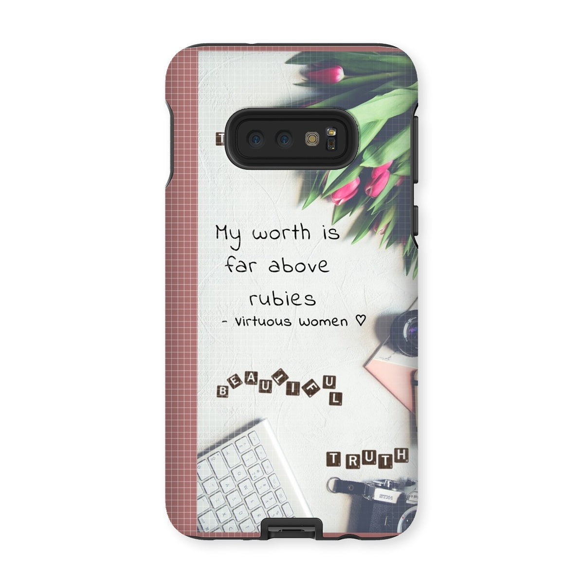 English || Virtuous Woman Tough Phone Case