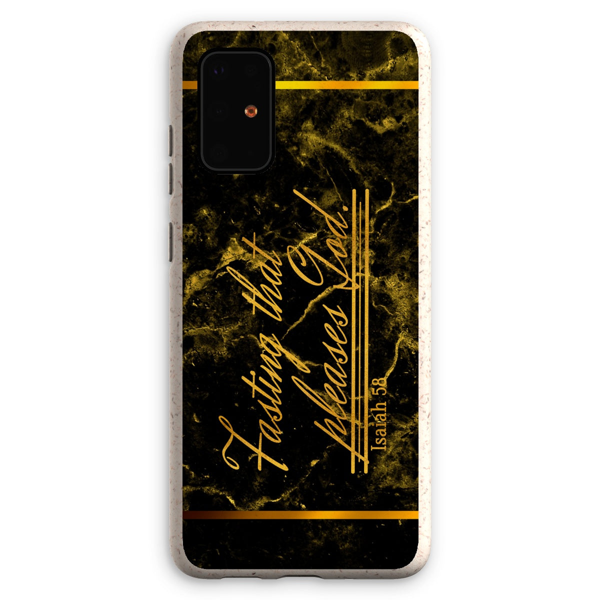 Fasting that Pleases God || Isaiah 58 Eco Phone Case