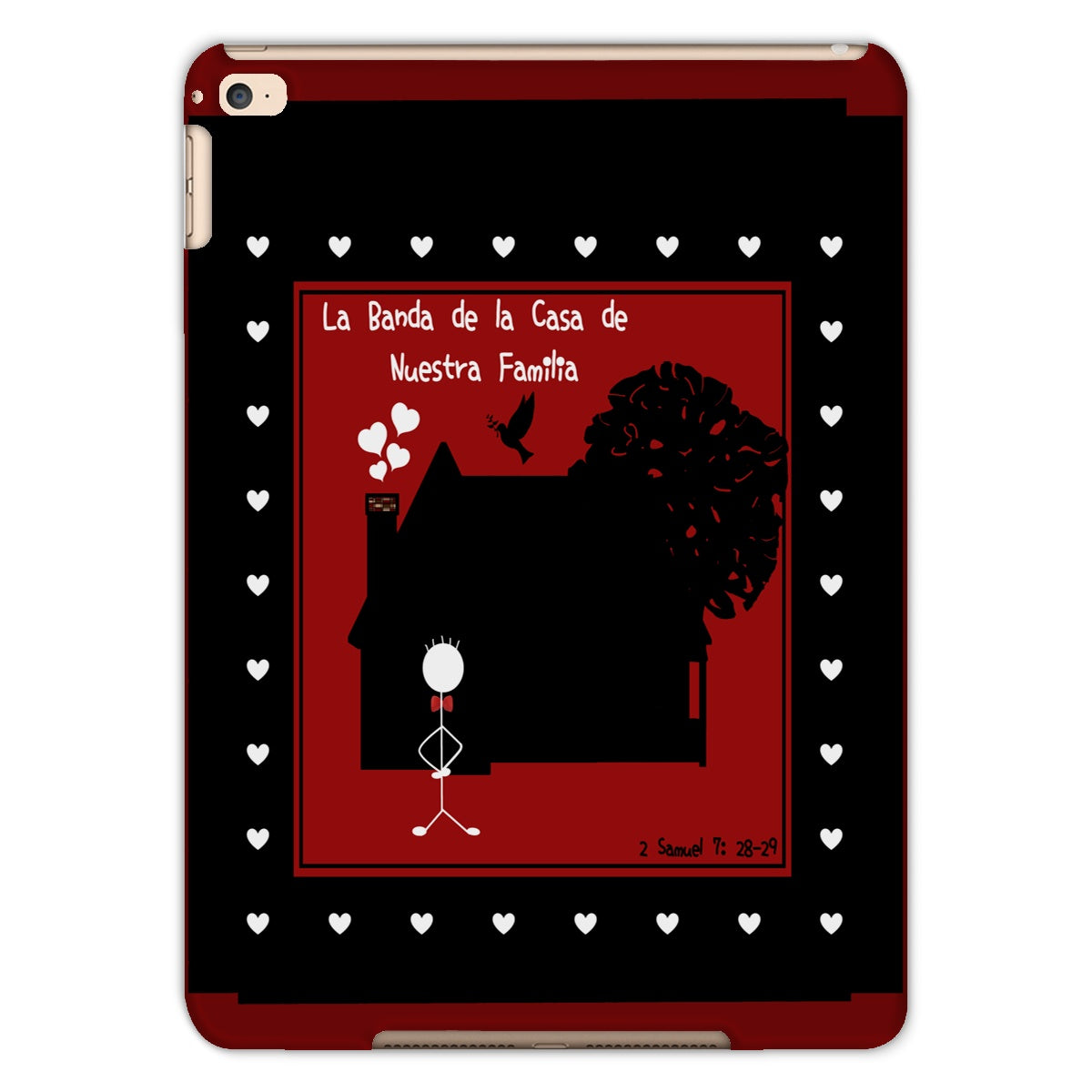Spanish || His Family-Band iPad Case