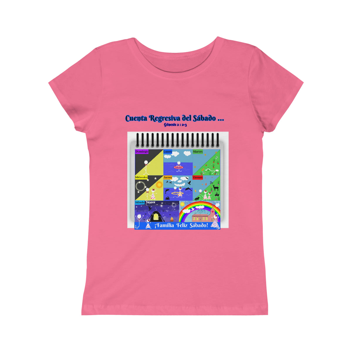 Spanish || Girl's Sabbath Family Matching Princess Shirt