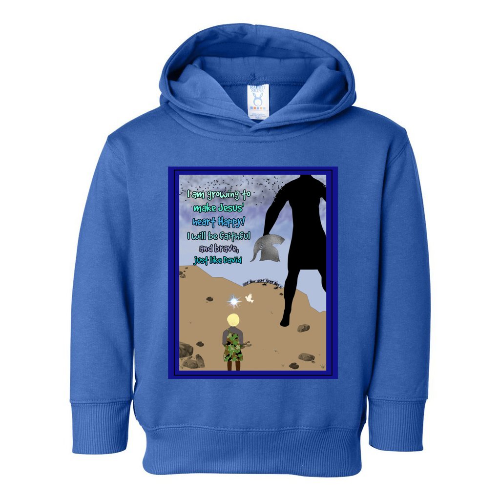 Making Jesus Merry Like David Boy's Toddler Hoodie