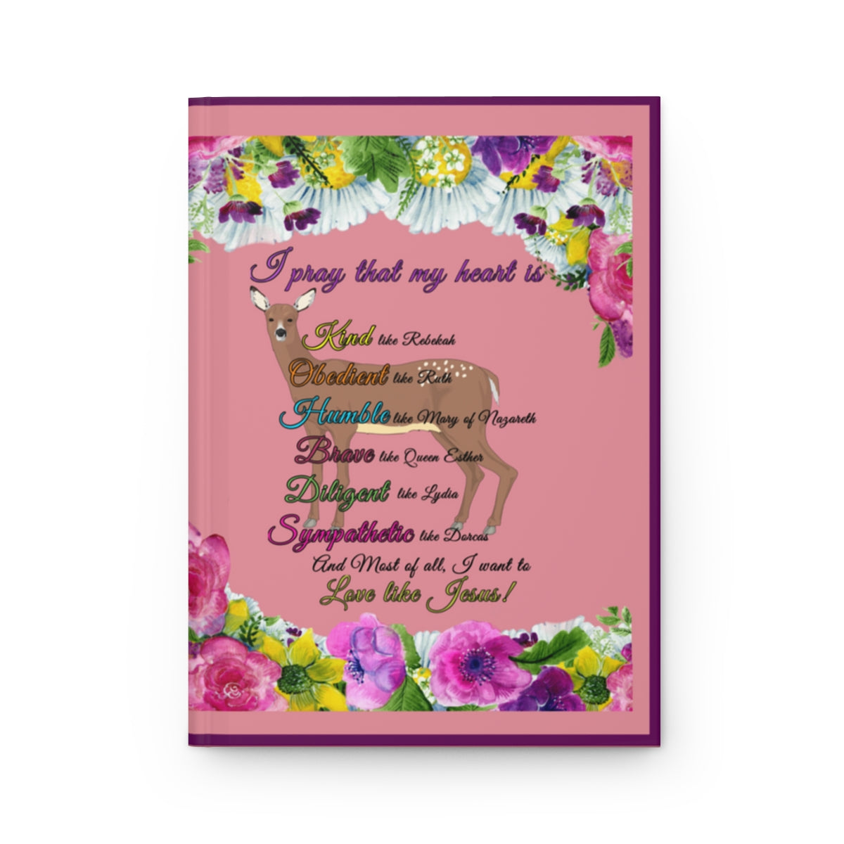 English || Love Like Jesus Girl's Journal || Deer