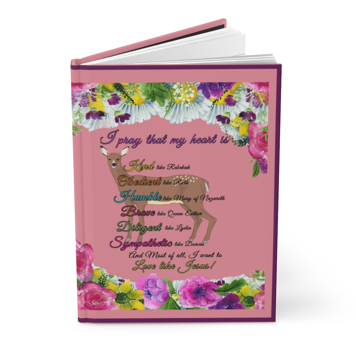 English || Love Like Jesus Girl's Journal || Deer