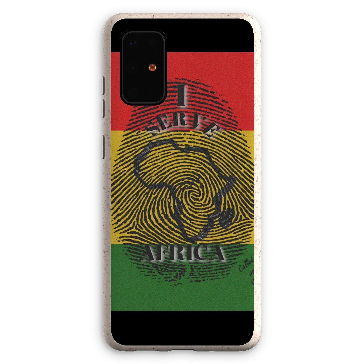 I Serve Africa Fingerprint Eco Phone Case