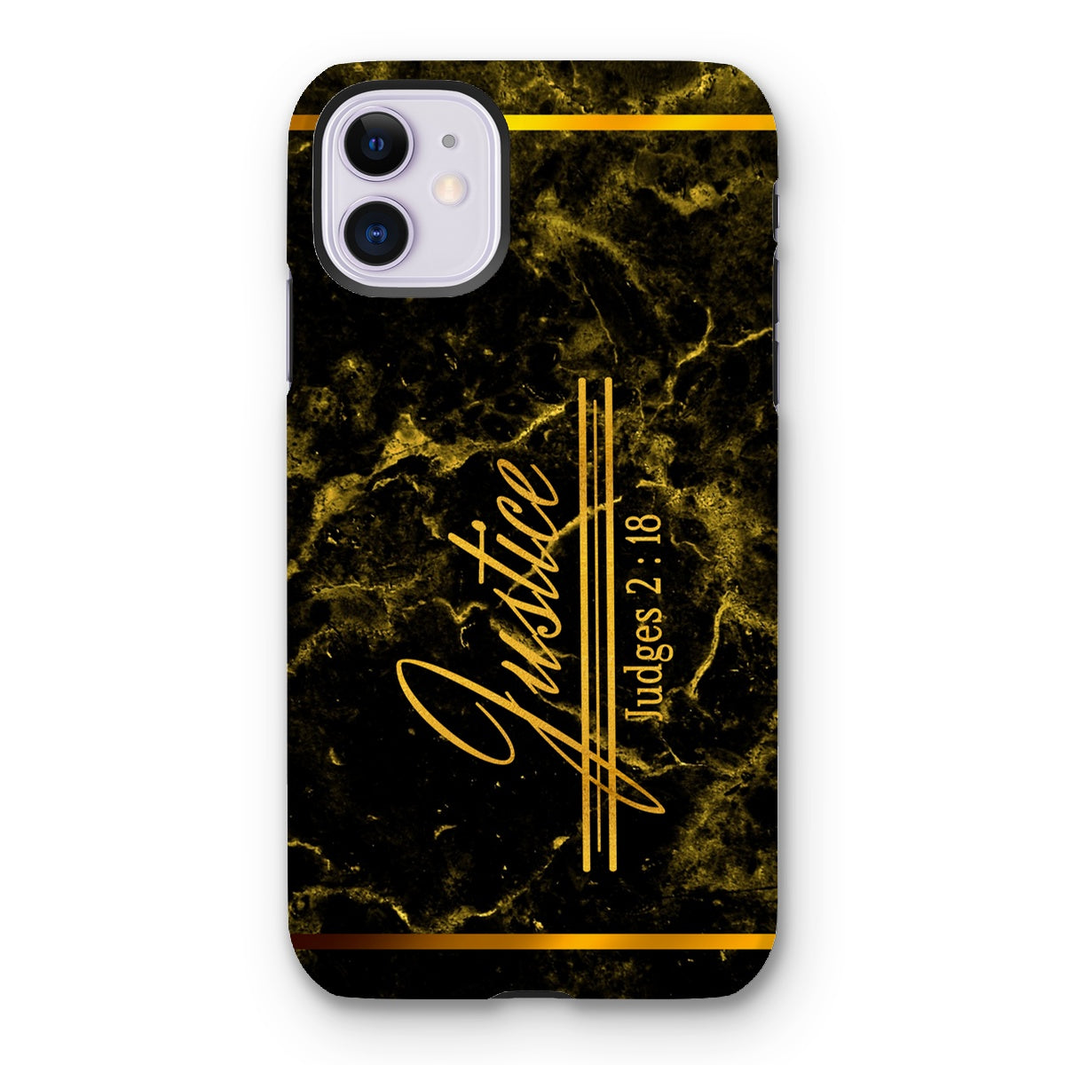 Justice || Judges 2:18 Tough Phone Case