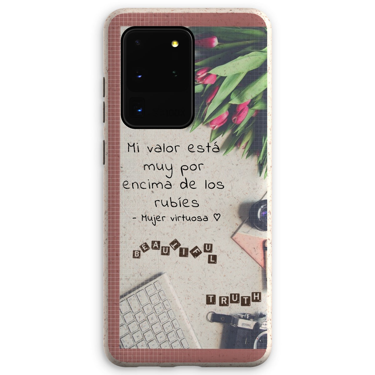 Spanish || Virtuous Woman Eco Phone Case