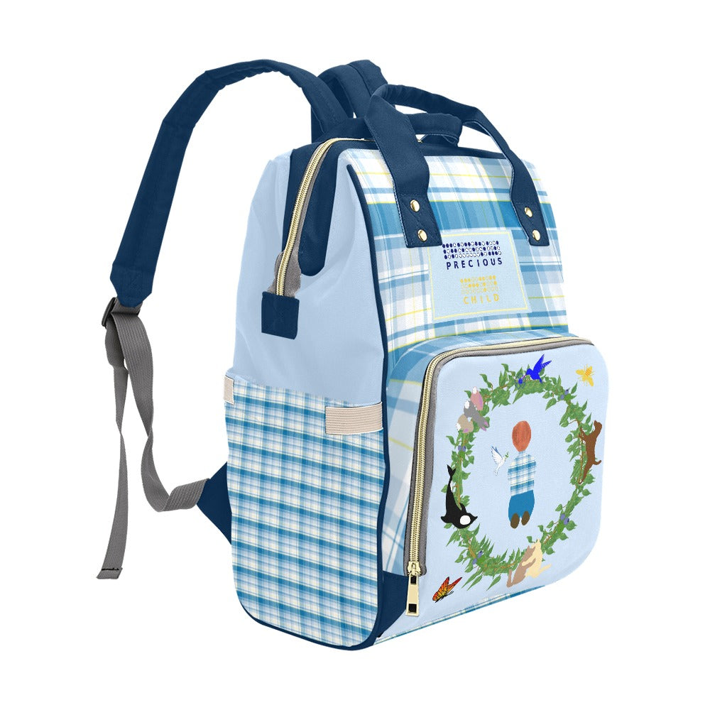 Braille || Precious Child Mommy & Daddy Diaper Backpack