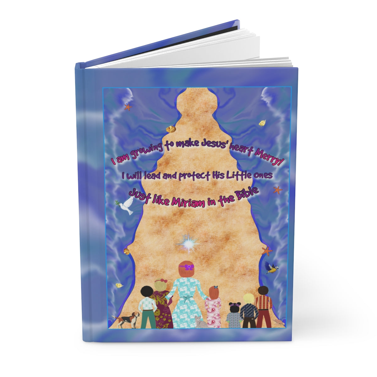 Making Jesus Merry Like Miriam Hardcover Journal