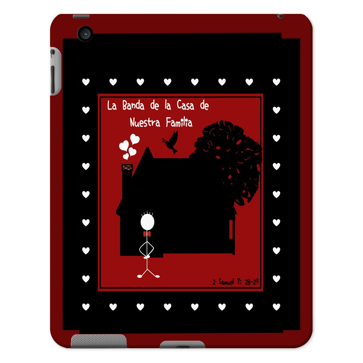 Spanish || His Family-Band iPad Case