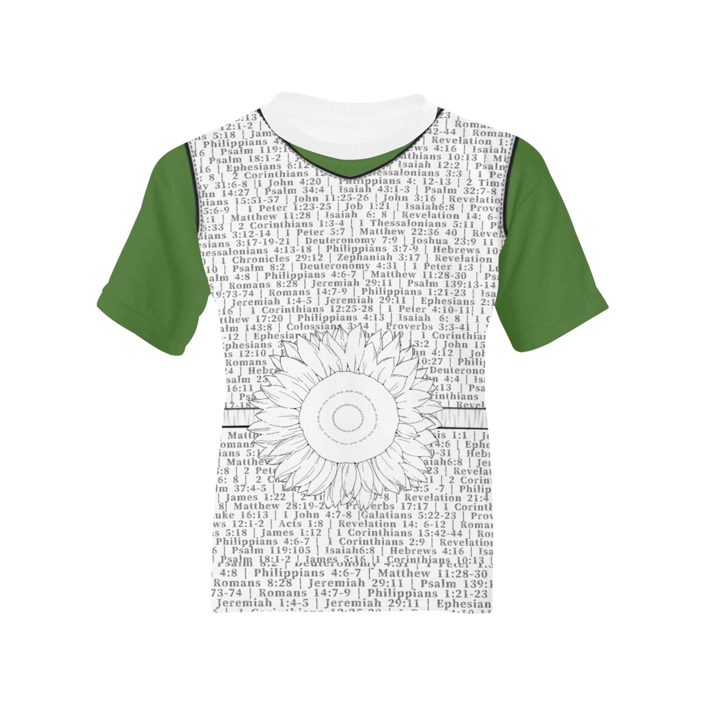 Youth Girl Psalm 139:14 Covered T-Shirt