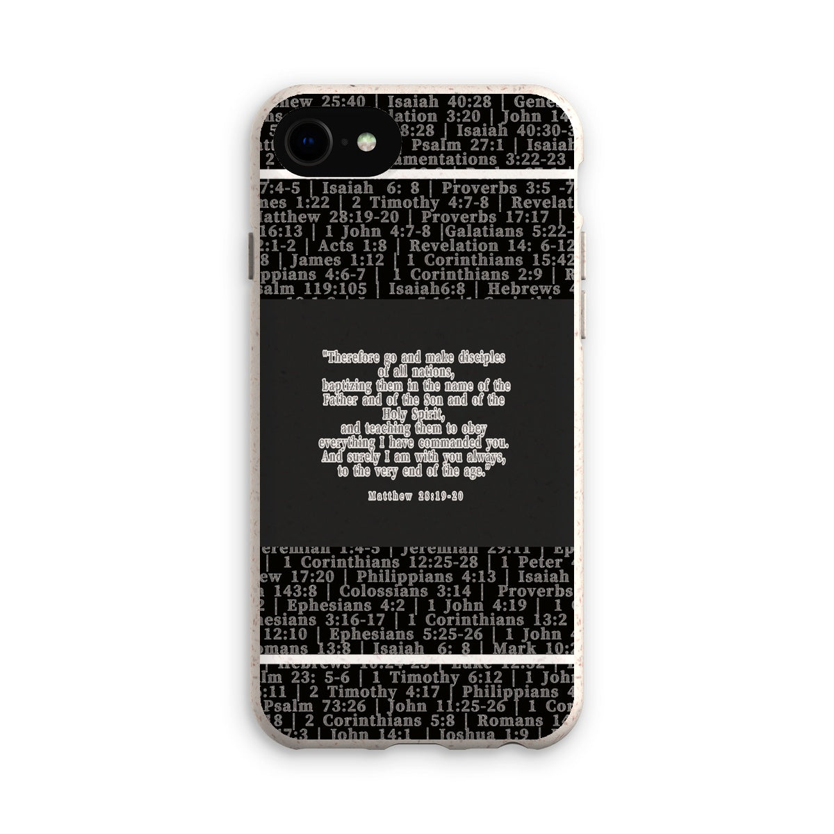 Matthew 28:19-20 Verse Eco Phone Case