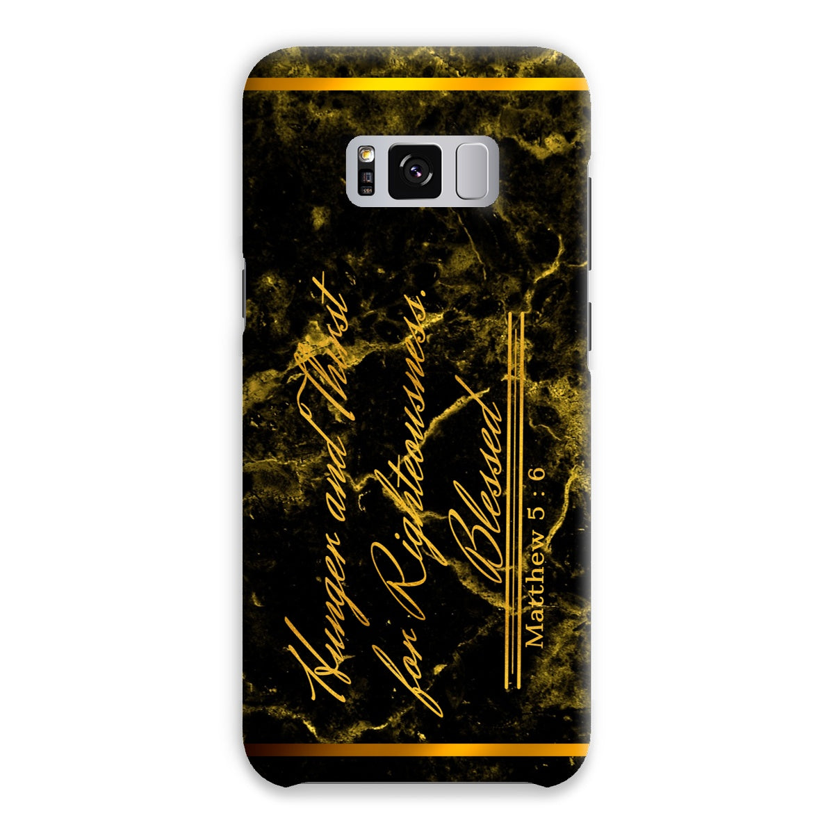 Hunger and Thirst for Righteousness || Matthew 5:6 Snap Phone Case