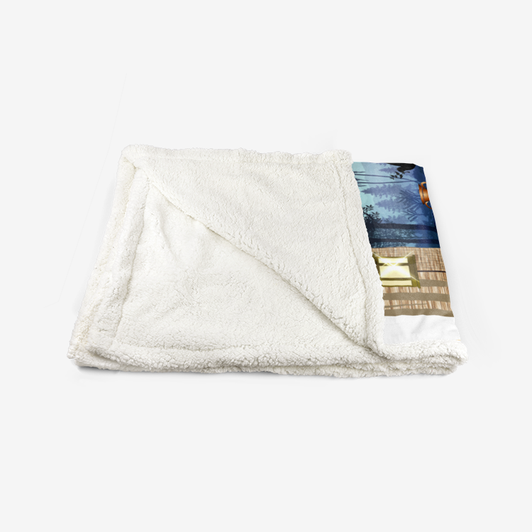 Boy's Called and Chosen Forest Soft Plush Blanket